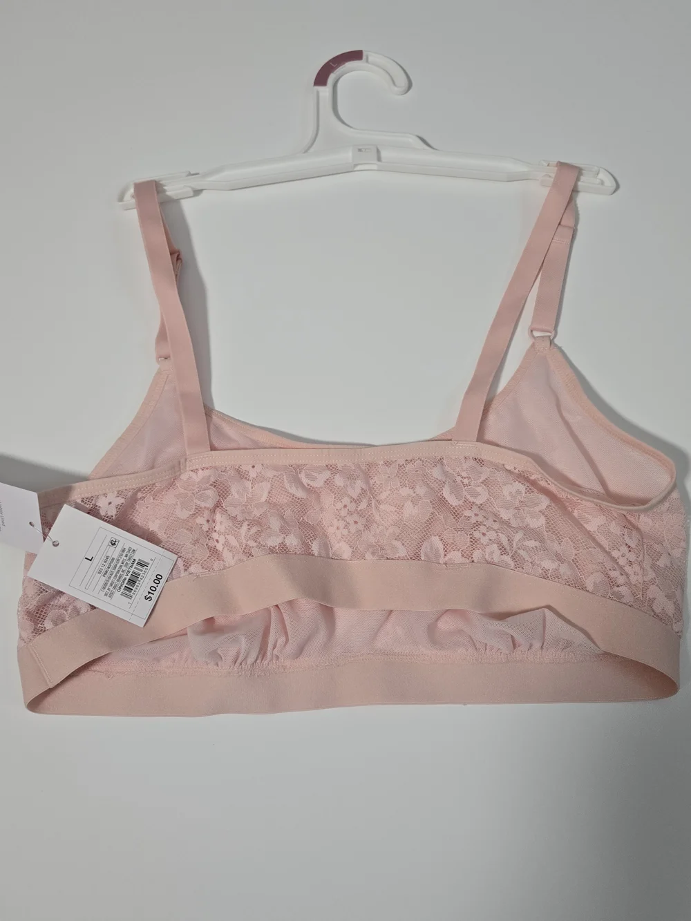 Auden Pink Lace Bralette